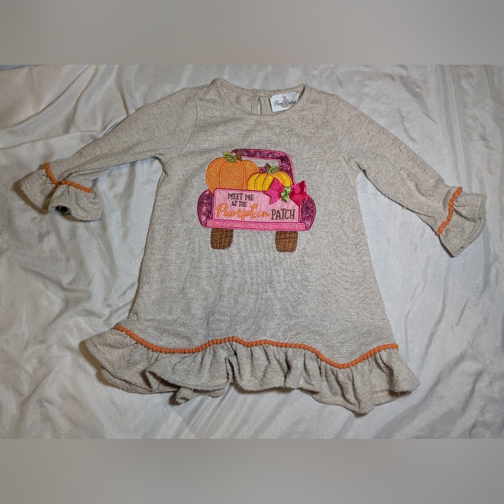 Rare Editions Girls Fall/Pumpkin‎ Shirt Size 5